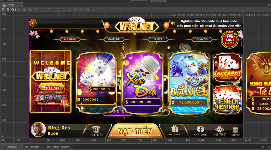 Giao diện go88 - codegametaixiu.com